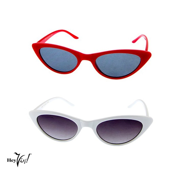 Hey Viv! Accessories - Cat Eye Sunglasses - 50s Style Retro Shades